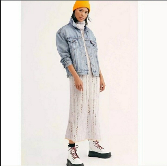 Nwt Free People Sugar Cloud Combo Pirouette Tunic - Picture 1 of 16